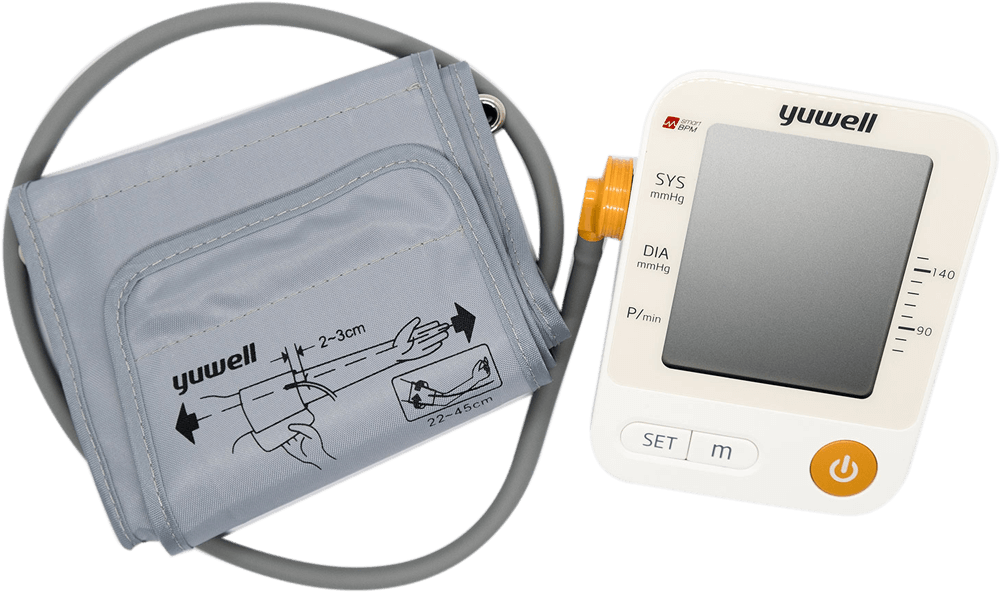Yuwell Electronic Blood Pressure Machine and Arm Cuff