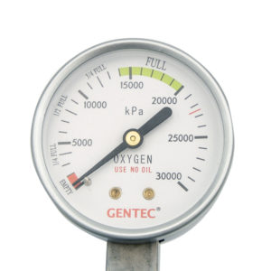 Gentec 197M Oxygen Regulator Close Up