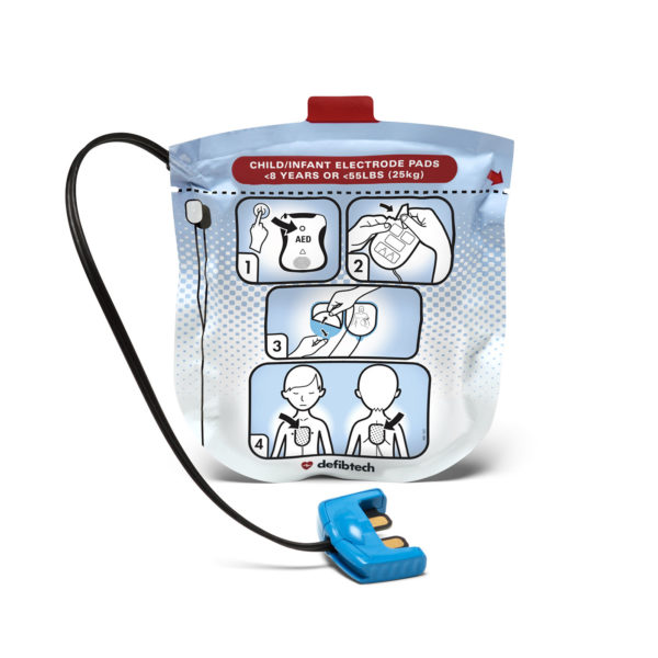 Defibtech Paediatric Defibrillator Pads