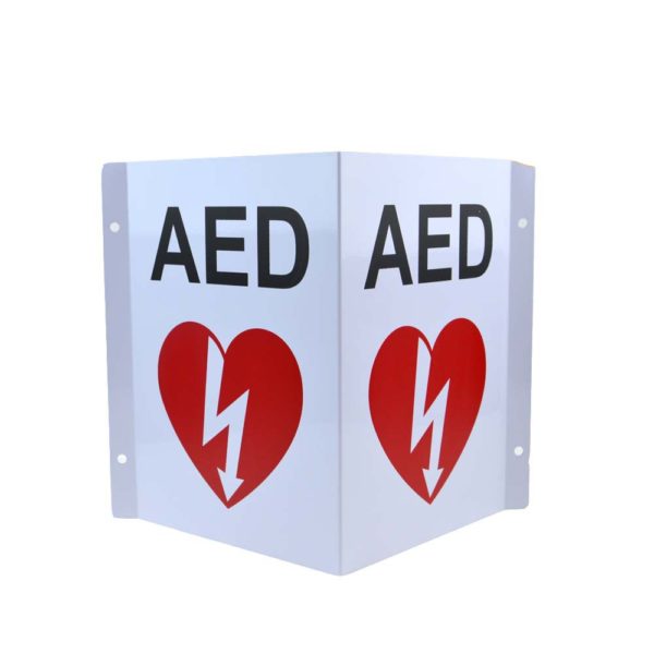 WAP AED Wall Sign